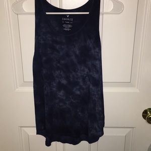American Eagle blue tank top